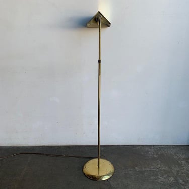 1970’s Brass Pharmacy Floor Lamp 