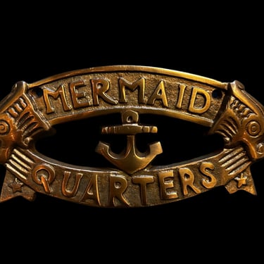Mermaid Quarters Plaque
