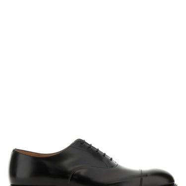 Church's Men Black Leather Consul Lace-Up Shoes