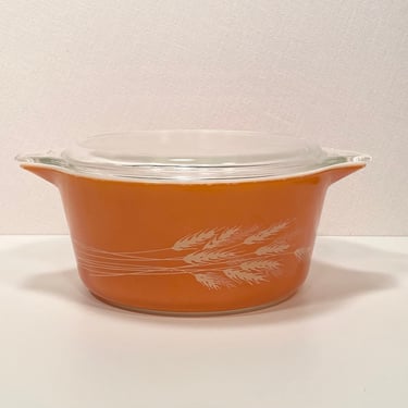 Pyrex Autumn Harvest #474 Casserole 