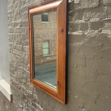 Antique Pine Mirror