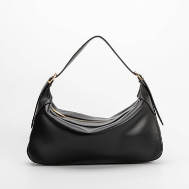 Nicolette Black Recycled Vegan Shoulder Bag Pre-Order 10/30