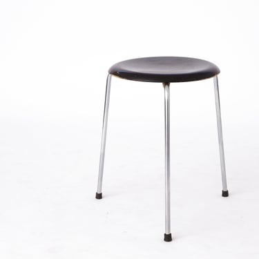 Rare vintage stool model 3170 by Arne Jacobsen for Fritz Hansen, 1950's, early version 