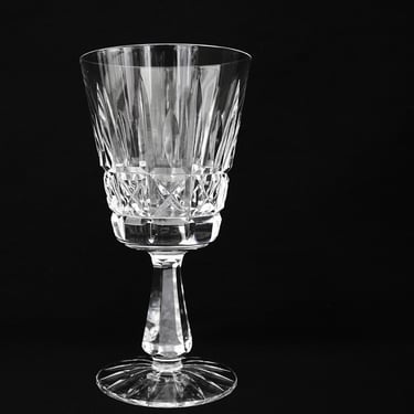 Vintage Waterford Kylemore Cut Glass Lead Crystal Stemware Wine Water Glass Goblet 
