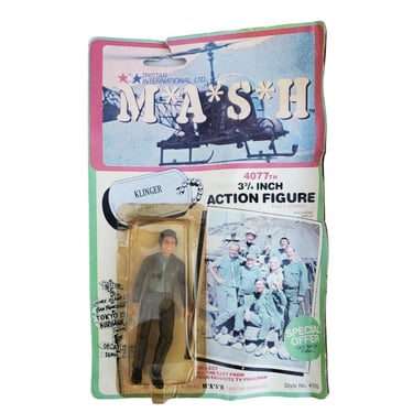 Vintage Mash 4077th Action Figure Klinger 1982 (M3) 