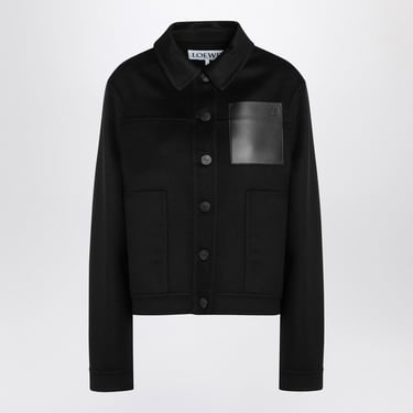 Loewe Black Wool And Cashmere Jacket Women