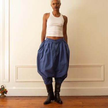 Vintage Indigo Dyed Drop Crotch Bloomers 