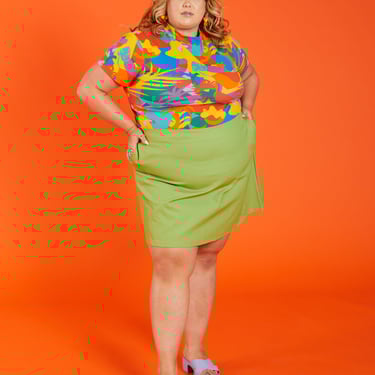Mini Skirt Avocado