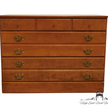 ETHAN ALLEN / BAUMRITTER Heirloom Nutmeg Maple Crp Custom Room Plan 40" Three Drawer Chest 