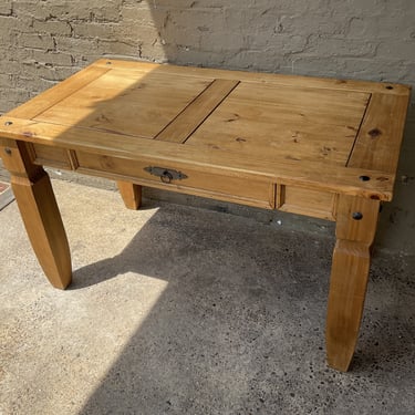 Rustic Pine Desk