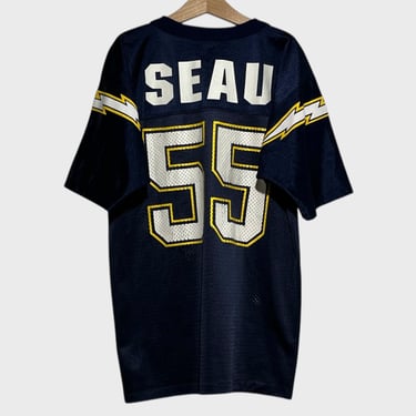 Vintage 1990s Junior Seau San Diego Chargers Jersey Youth M
