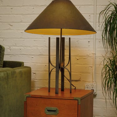 Black Vintage Scandi Lamp