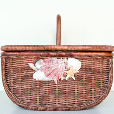 Sweet Shell Picnic Basket