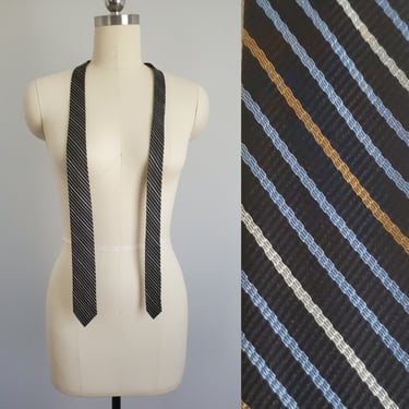 1960s Davison's Men's Shops Silk Tie 60s Men's Vintage 60s Necktie 
