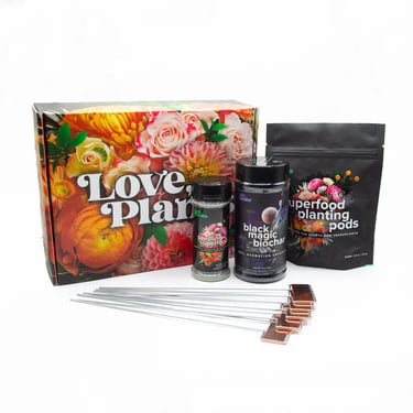 Flower Harvest Kit + Copper Stakes