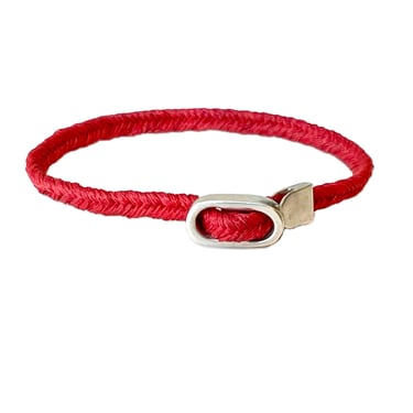 Scosha Red Braided Bracelet