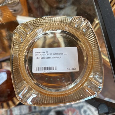 Sm iridescent ashtray