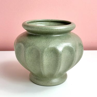 Sage Green Haeger Vase/Planter 