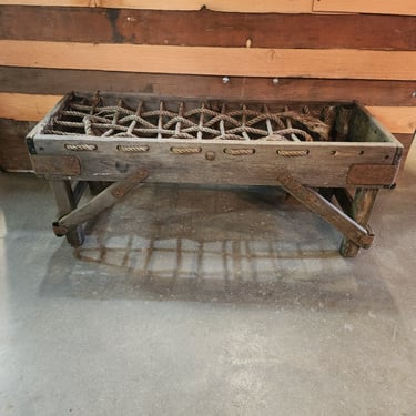 1930s Monterey Rancho Bench 42 x 16.75 x 16