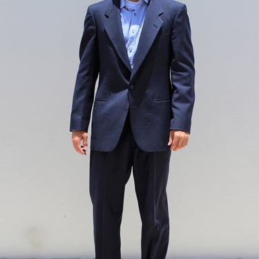 Designer Suit | Pierre Cardin, Size 42, Mens Wool Suit, Two Button Blazer, Vintage 70s Clothing, Two Buttons, 70s Mens Suit, Vintage Clothes 