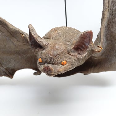 Antique Large 1940's Halloween  Bat, (AS IS) Vintage Retro Party Decor 