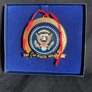 Retired White House Historical Association Ornament 1989 Bicentennial Edition 
