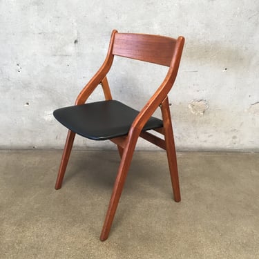 Mid Century Modern Folding Chair by Dyrlund Denmark