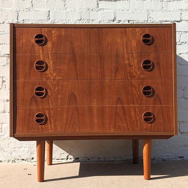 Mid Century Danish Modern Teak Cabinet 