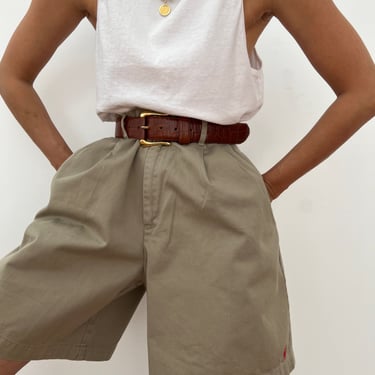 Vintage Khaki Ralph Lauren Summer Shorts
