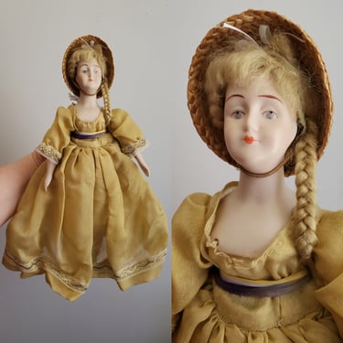 Rare Antique Character Doll - Antique Dolls - Collectible Dolls 12.5