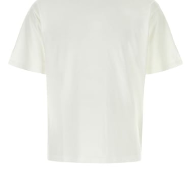 Stone Island Man White Cotton T-Shirt