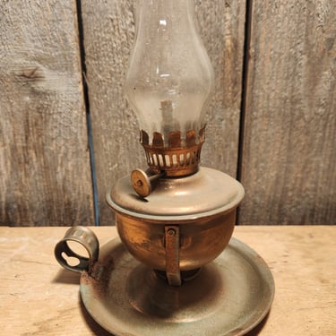 Tiny Vintage Oil Lamp