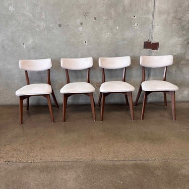 Set of Four Mid Century Modern Dining Chairs