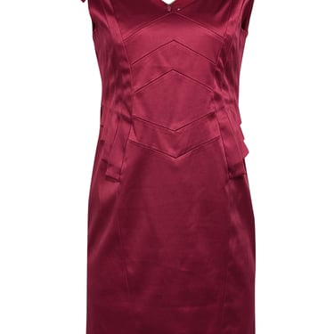 Karen Millen - Pink Sleeveless w/ Shoulder Flaps Cocktail Dress Sz 10