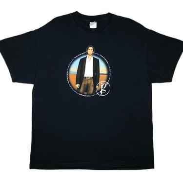 Vintage 2005 Josh Groban “Friends of Josh Groban” Christian Contemporary Pop Music Graphic Tour T-Shirt Size XL 