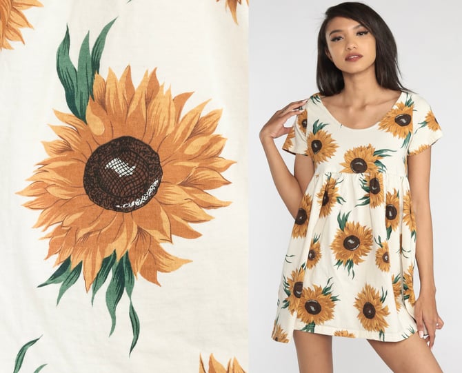 トリートユアセルフFloral vintage like dress タグ付き トリートユアセルフFloral vintage like dress