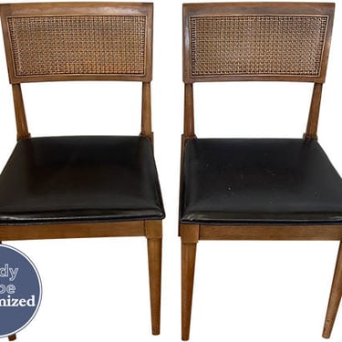18.5&quot; Unfinished Vintage Chair Set of 2 #07592