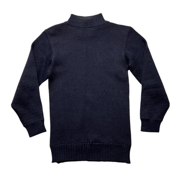 Vintage 1960s US Navy GOB Seaman's Sweater ~ 100% Wool Knit ~ Vietnam Era ~ Military ~ Mock Neck / Turtleneck 