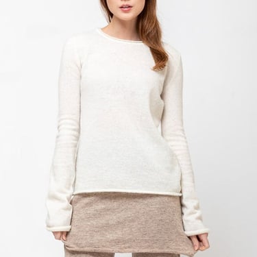 Lauren Manoogian Crewneck Sweater - Raw White