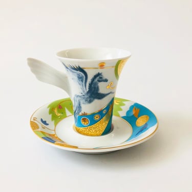 Rosenthal Mythos Collectible Espresso Cup and Saucer Set NR 3 by Y Galgon 