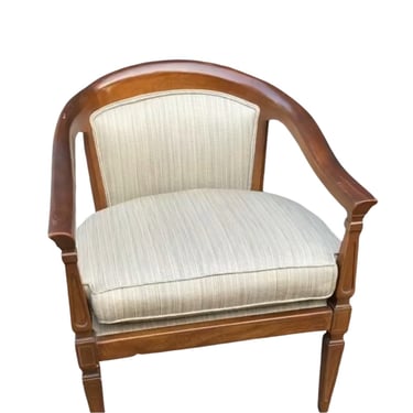 Mid Century Solid Wood Accent Chair (Pair Available but Priced Individually)