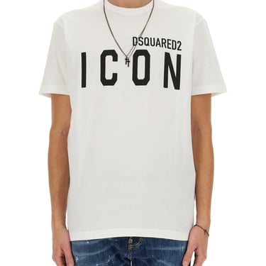 Dsquared Men T-Shirt Con Stampa Logo