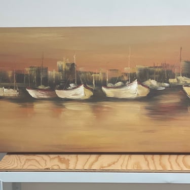 Free Shipping Within Continental US - Painting on Canvas nautical scene 