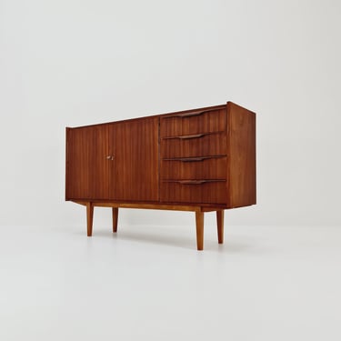 Mid Century Modern German walnut Sideboard By Franz Ehrlich for A.M.T Möbel 