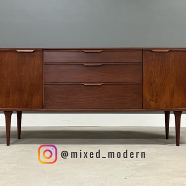 Danish Modern Teak 72” Sideboard Credenza 