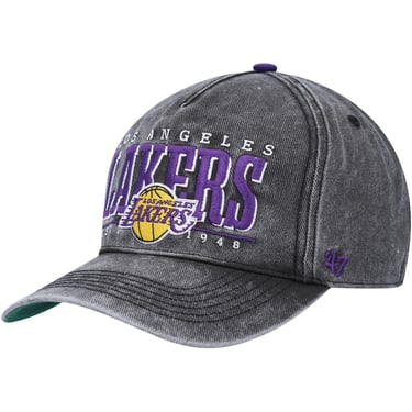 Los Angeles Lakers '47 Fontana Hitch Snapback Hat - Black