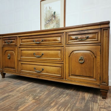 Item #304 Customizable Large Mid-century Neoclassical sideboard / dresser / TV stand (Custom Finish) 