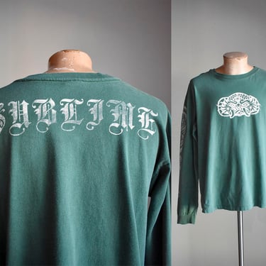 Vintage Longsleeve 90s Sublime Tee | Milk & Ice - Baltimore, MD