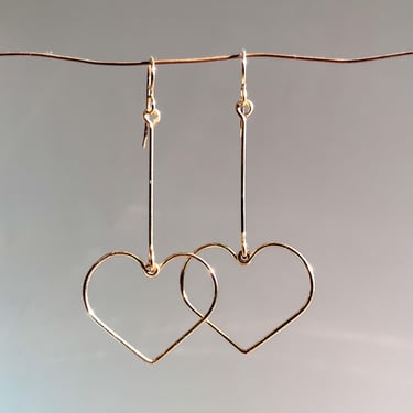 Prisma Heart Earrings #14 (option without crystal) 