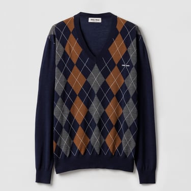 Miu Miu Sweater Woman Blue